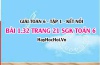 Bài 1.32 SGK Toán 6 tập 1 Kết nối tri thức